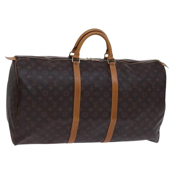 LOUIS VUITTON Monogram Keepall 60 Boston Bag M41422 - Picture 1 of 16
